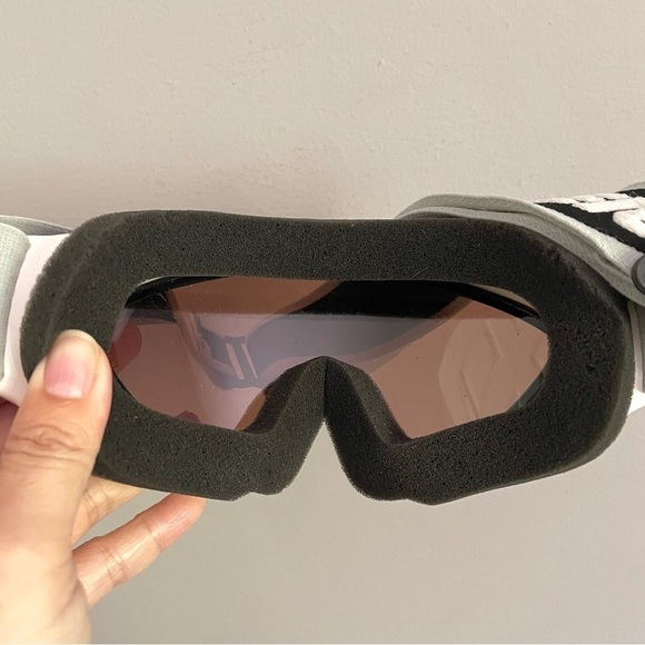 Vintage Carrera White / Pink Kimerik Polar C Ski Goggles - Small, Unisex - Picture 6 of 9